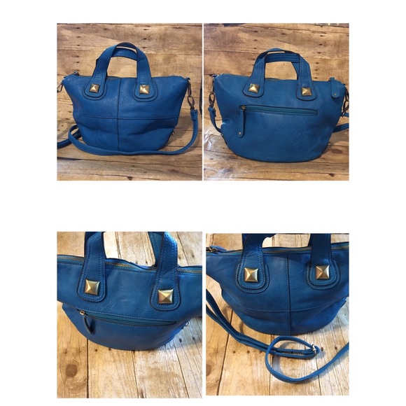 Free people blue crossbody bag - Picture 4 of 8
